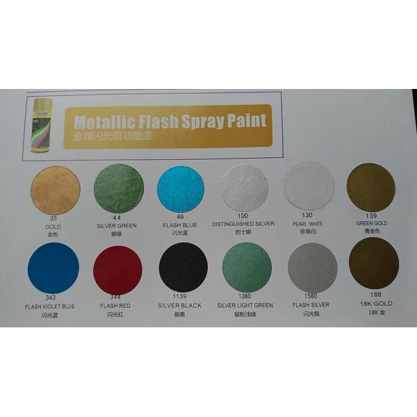 Quick Drying Metallic Spray Paint For Metal Decoration Various Colors Optional