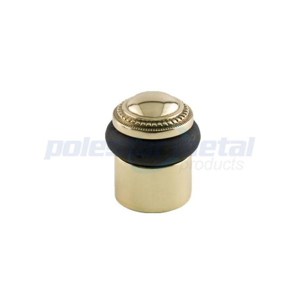 ISO Approved Custom Metal Hardware , Bright Brass Solid Brass Kitchen Modern Door Stop