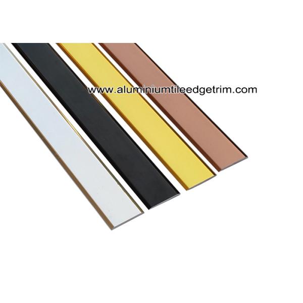 Interior Decorative Aluminum / Metal Flat Bar / Strip With 20mm Width
