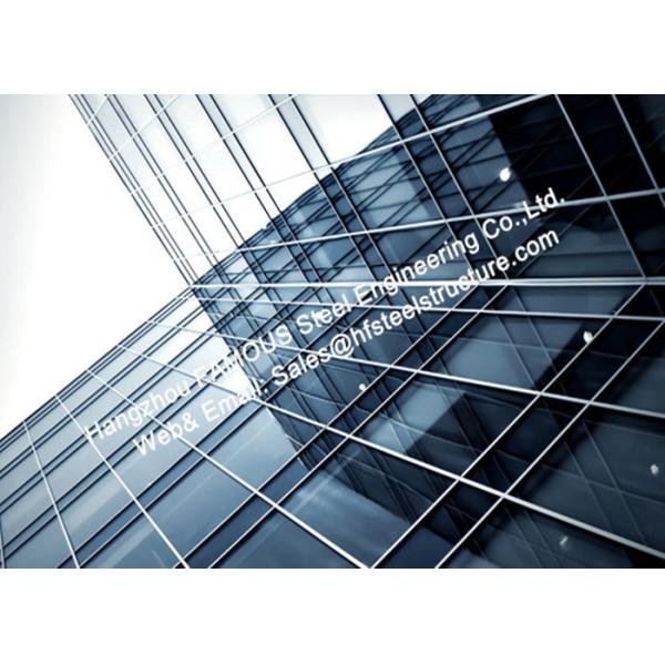 Photovoltaics Integrated Facades Solar Modules Glass Curtain Wall With Single Glass Component