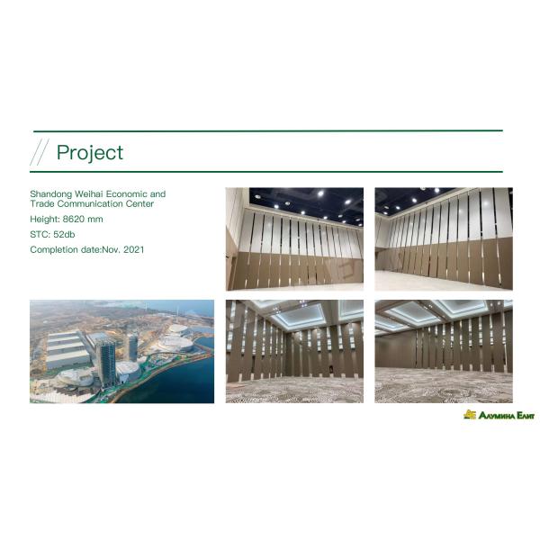 Acoustic Movable Partition Walls | Hospital/School Soundproof Room Separator | Eco-Friendly & Non-Toxic Materials

