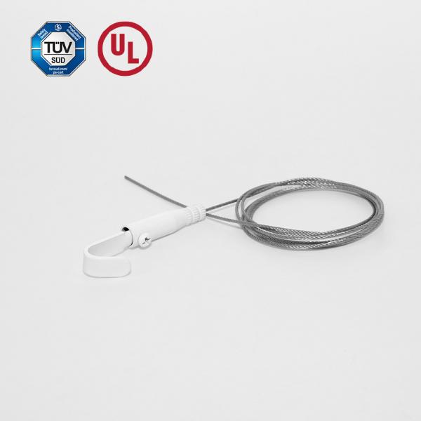 J Hook Cable Gripper With White Painting Cusomized Lighing Accessory With Safety Cap