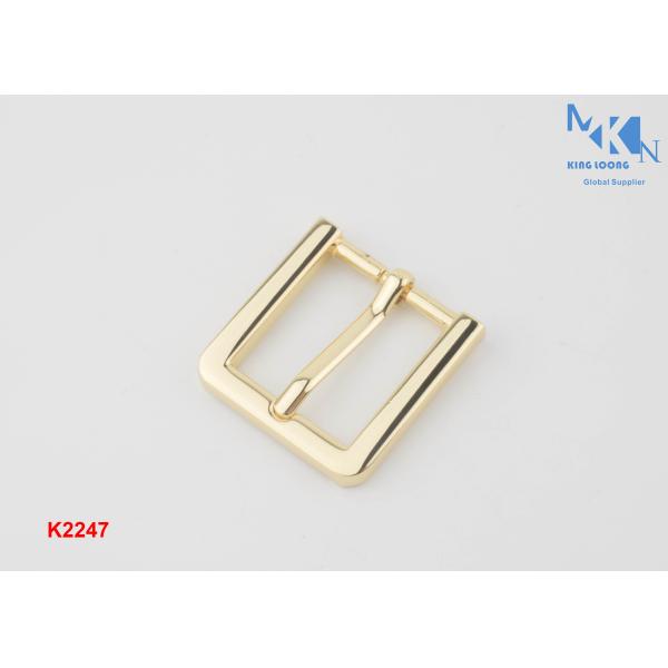 Casual 	Metal Belt Buckle Light Gold Color Plating Without Tarnish For Woman Belt