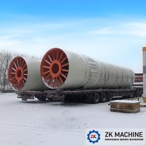 Cheap 4.3X70m Calcination Rotary Kiln For Cement Plant High Heat Utilization Ratio for sale