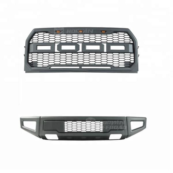 Steel Material Modified Car Bumper , Car Front Bumper Guard For F150 2015