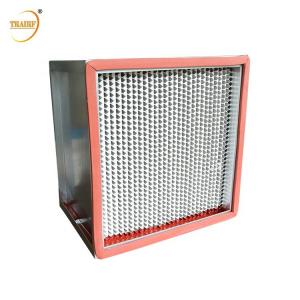 China Clean Room Filtration Systems High Temperature HEPA Filter 220Pa on sale