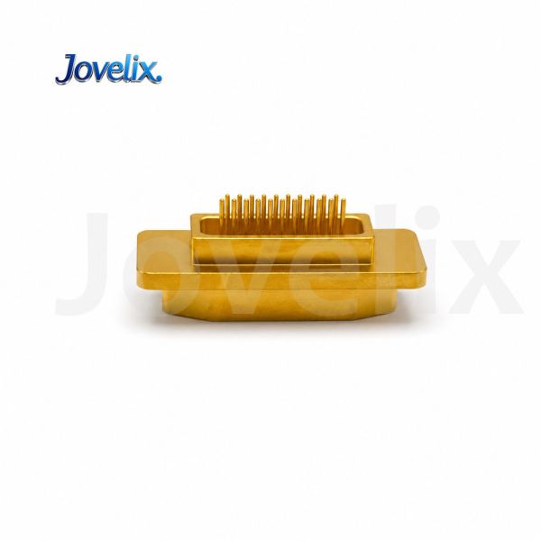 177-140H21SP Glass To Metal Seal Micro-D Connector 21 Contact Receptacle