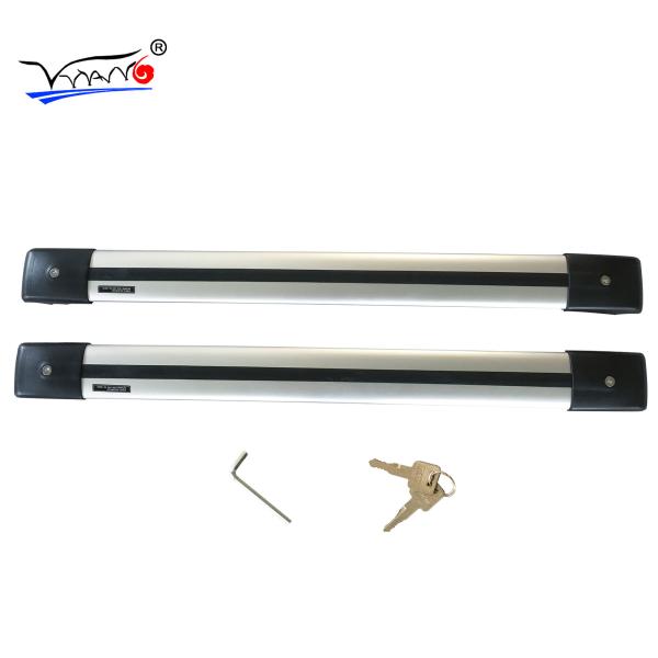 Aluminium Alloy Silver Universal Car Cross Bars A011 Model 12 Senior Crocodile Style