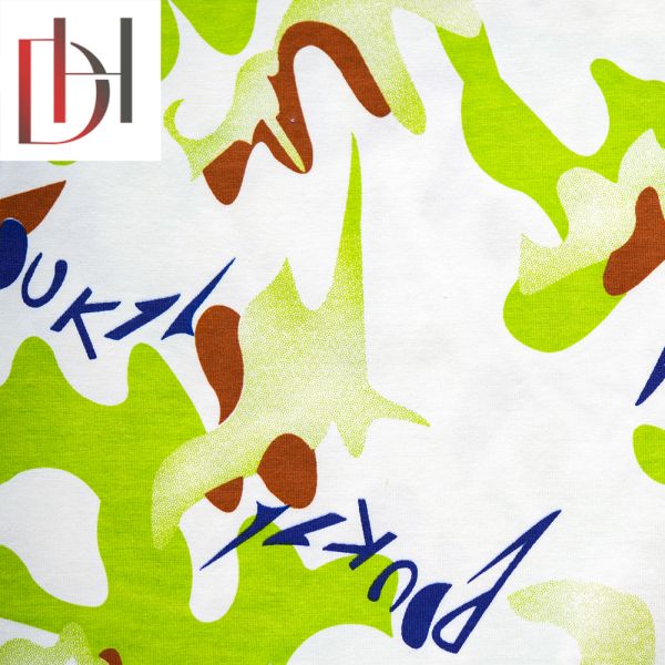 Customized High Quality 100% Polyester Fabric Dress Printed Fabric Factory