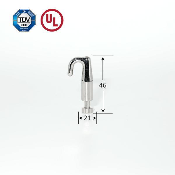 Cable Gripper With Hook For Light Hanging System