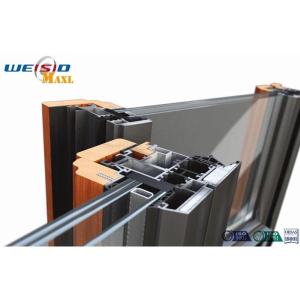 Windows Aluminium Extruded Profile 12 Micro Anodizing Thickness