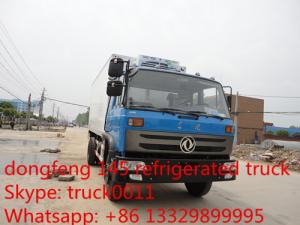 Cheap dongfeng brand LHD/RHD 10-12ton refrigerated truck for sale, best price freezer van truck for fresh fruits and vegetable for sale