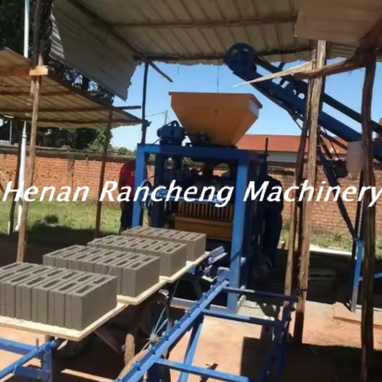 RC4-24 Brick Making Machine With Main Machine Power 13.45KW