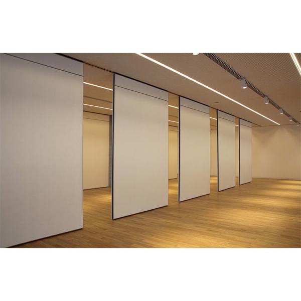 Hotel Movable operable partition wall system Acoustic Wooden Folding Walls