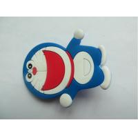 China 2D/3D Cute Doraemon Shape Rubber PVC Label Pins Badges With Safety Clip For School Backpack Decoration for sale