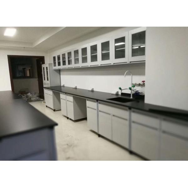 Acid / Alkali Resistant Wood Lab Furniture Phenolic / Epoxy Resin Work Top