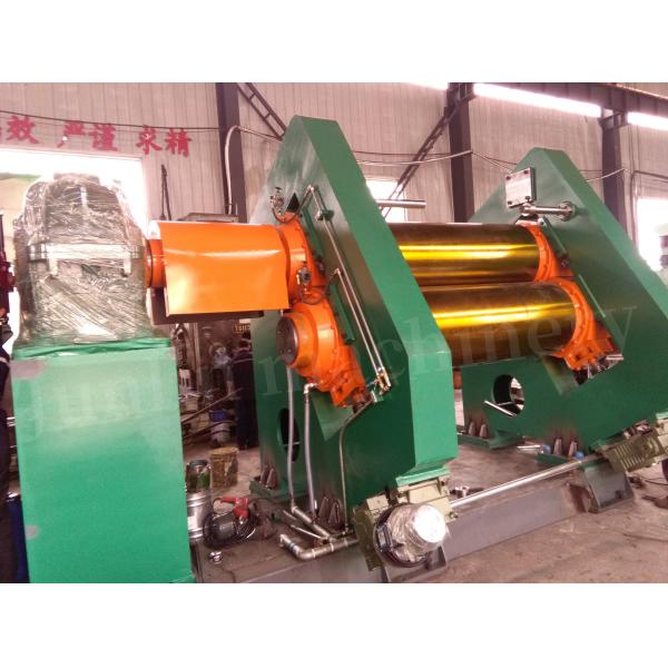 2 Roll Calender Machine For Rubber Manufacturing Process Low Maintenance