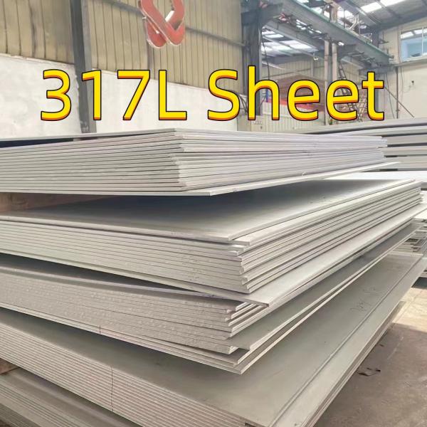 ASTM A240 AISI 317L UNS S31703 Stainless Steel Sheet  0.3-10.0mm 1000-2000mm Width