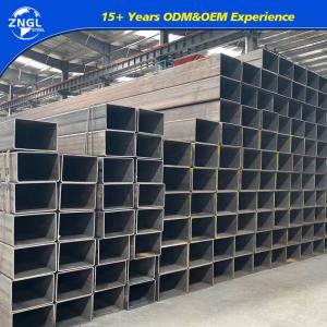 Cheap Q195/Q215/Q235/Q345 Round Black Galvanized Square Steel Pipe for Tubing and Pipe ASTM for sale