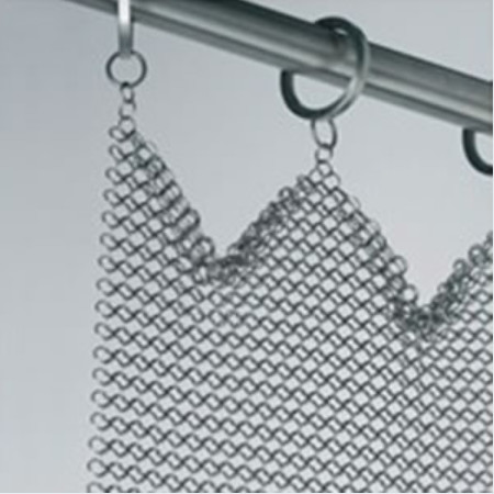 Stainless Steel Chainmail Ring Curtains 1-3mm Wire Diametar Customizable