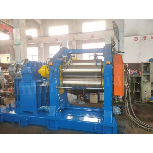 XY Series Three-Roll Rubber Calender Machine For Rubber Sheet