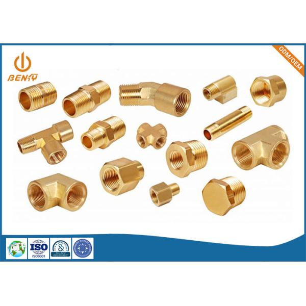 Brass Connector CNC Precision Turning Components Walking Cane Parts