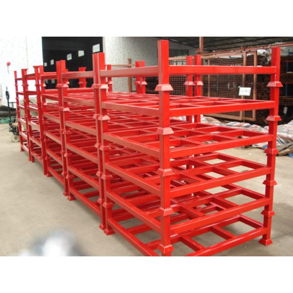 Customised Adjustable Stacking Shipping Stack Rack With Steel Plate