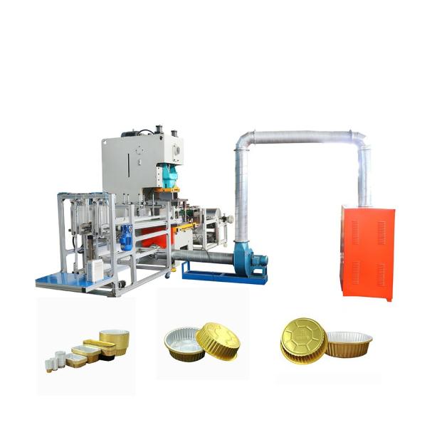 11kw Motor Power Semi Automatic Aluminum Foil Container Making Machine for