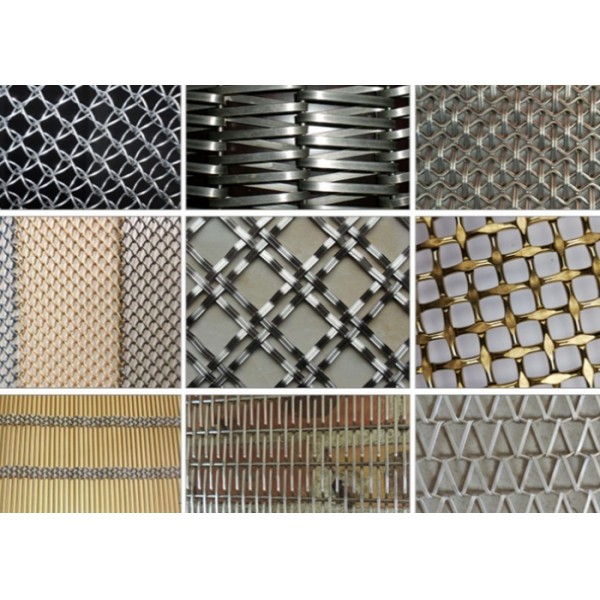 Ss304 Decorative Wire Mesh With 50% Open Area And 7kgs Weight For Customized Panel Size Applications