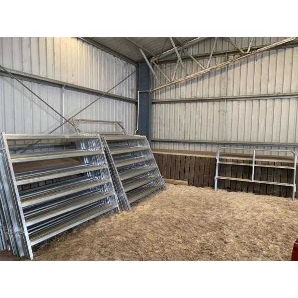 20pcs Bundle Heavy Duty Portable Corral Panels For Cattle & Gate for au