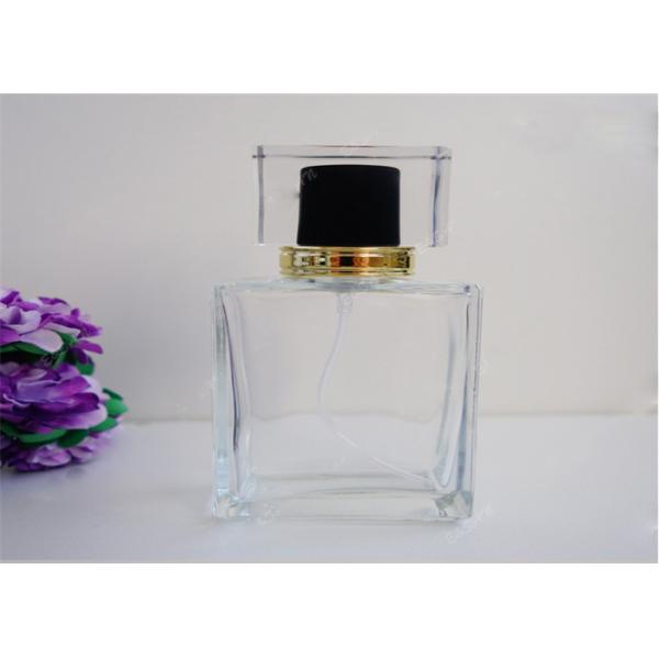 30ml 50ml Glass Bottles For Perfume , Round Shape Empty Perfume Bottles