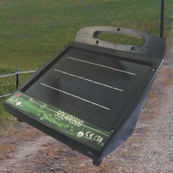 Solar Energizer of  electric fencing   Solar 500  Energizer  Solar Electric Fence Charger  Controller of electric fence