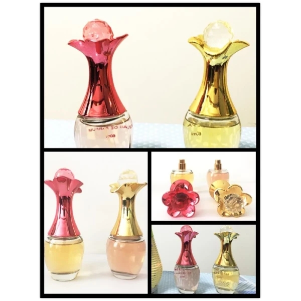 Round 100ml Glass Spray Bottle For Packing , Durable Empty Perfume Bottles