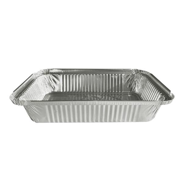 Food Packing Process Type Pulp Moulding Aluminum Foil Oven Tray for Convenient Baking