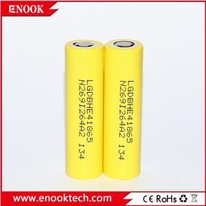 Cheap Wholesale LG HE4 battery, ICR18650HE4 18650 2500mAh 3.6V he4 battery, he2 35Amps 18650 3.7v lithium ion polymer battery for sale