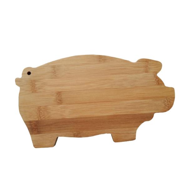 Custom Animal Shaped Bamboo Cutting Board
