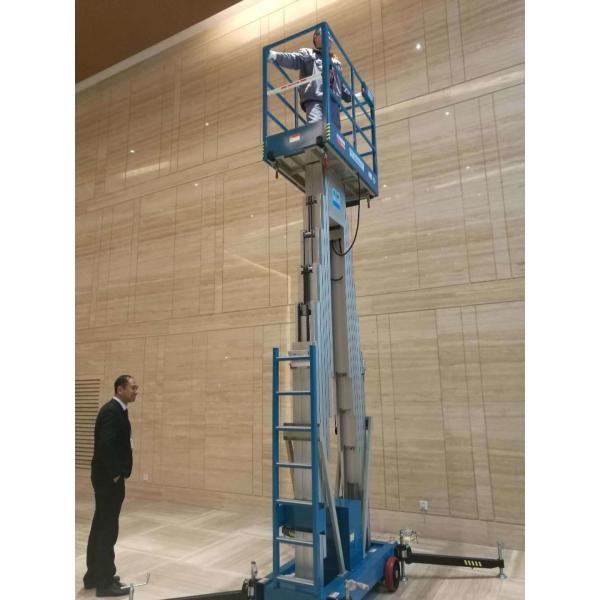 Indoor Outdoor 14m Electric Scissor Lift Platform