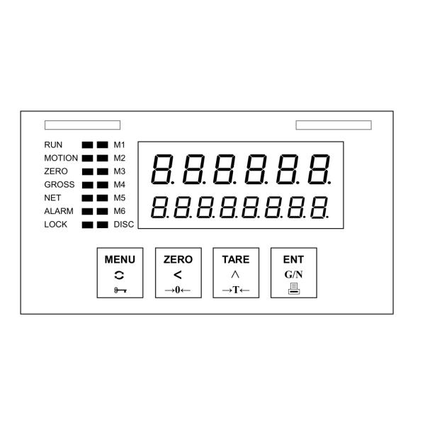 LED Display Batch Weighing Controller High Sampling Frequency 400 Hz