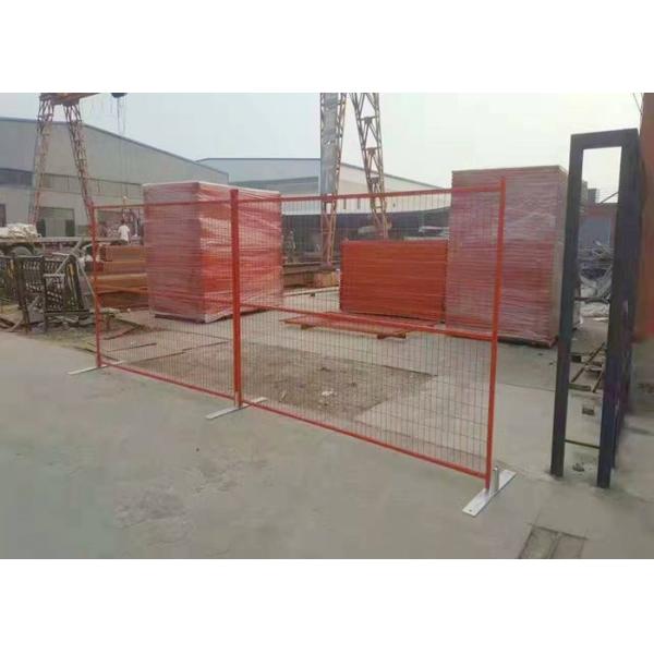 Durable Powder Coat Canada Temporary Fence Temporary Privacy Fence 6ft X 9.5ft