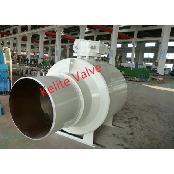 API ISO CE Standard Fully Welded Ball Valve , Metal Seated Ball Valves