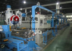 China Automobile Wire / Plastic Insulating Wire Extrusion Machine With Screw Dia 60mm on sale