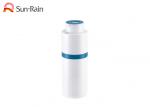 Round Rotating Airless Pump Bottle Vacuum Plastic White Color For Lotion