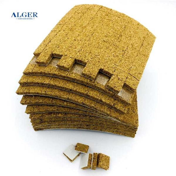 AGM Glass Shipping Separator Adhesive Cork Foam Pad Cork Pad