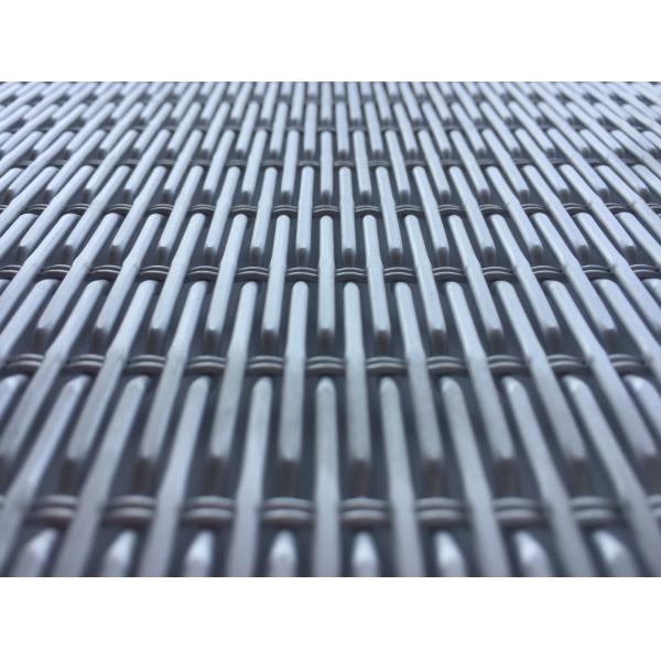 Custom Architectural Metal Mesh / Cabinet Metal Mesh Panel With PVD Treatment