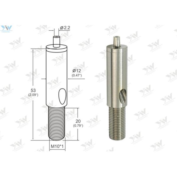 Cable Side Exiting Adjustable Cross Cable Grippers With M 10 External Thread