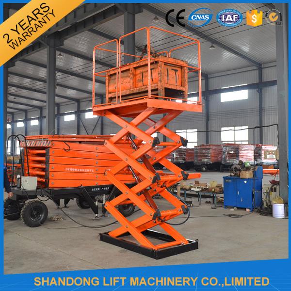 Industrial Warehouse Dock Lifts Material Handling Equipment 220v or 380v 3.8M