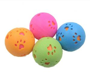 Cheap Best Interactive Tpr Dog Rubber Ball Pet Chew Toys For Teething Training for sale