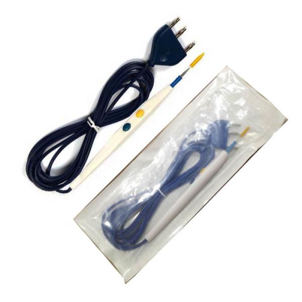 Stainless Steel Hand Switching Pencil Disposable Diathermy Pencil