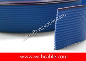 Halogen Free XLPE Flat Ribbon Cable UL4478 #26AWG 10Pins 2.54mm Pitch VW-1