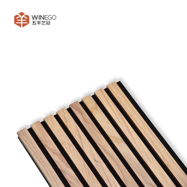 Acoustic Wood Slat Panels for Elegant Sound Control and Interior Enhancement